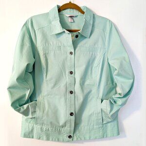 NWT Mint Green Spring Jacket, Women's Size M